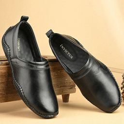 INVICTUS Men Leather Formal Loafers-picture-4