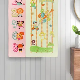 Myntra Elegant Homes Kids Green & Pink 2 Pieces Printed Cotton 420 GSM Bath Towels-picture-25