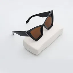 PELLE LUXUR Unisex Cateye Sunglasses with UV Protected Lens PL25GS270-picture-22