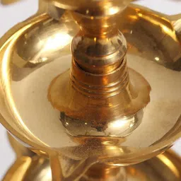 Exotic India Textured Pooja Diya image 4