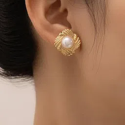 VIEN Contemporary Studs Earrings image 5