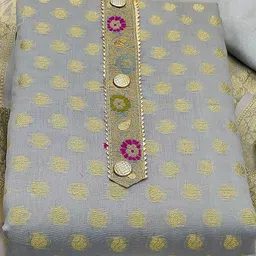 Ishin Unstitched Dress Material image 2