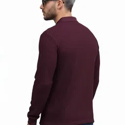 HERE&NOW Men Polo Collar T-shirt image 4