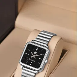REBOOT Men Stainless Steel Bracelet Style Straps Analogue Watch New162_151 Black Designer image 5