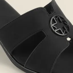 Metro Block Mules with Laser Cuts image 3