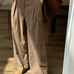 StyleCast x Revolte Women Mid-Rise Easy Wash Loose Fit Trouser image 2