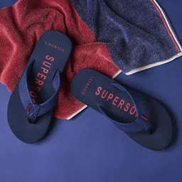 NEEMANS Men Printed Thong Flip-Flops image 1