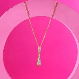 Mia By Tanishq Women 14Kt Gold Pendant With 0.09 Carat Natural Diamond - 0.796 g-picture-37