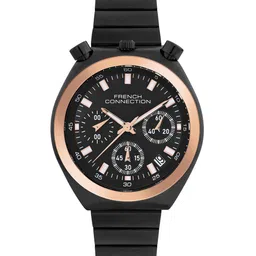 French Connection Women Dial & Stainless Steel Bracelet Style Straps Analogue Chronograph Watch FCM03BM-picture-17
