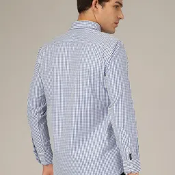 DENNISON Men Smart Micro Checks Checked Casual Shirt image 5
