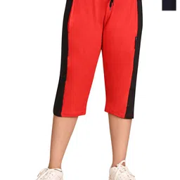 BAESD Girls Pack of 2 Solid Regular Fit High-Rise Cotton Capris-picture-18