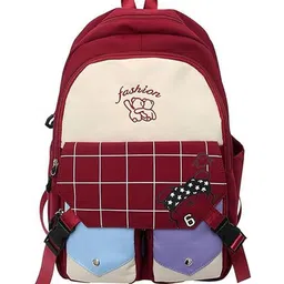 WALSON Women Graphic Printed Backpack with Front Pocket-image-11
