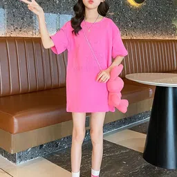 StyleCast x Revolte T-shirt Dress-picture-12