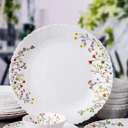 cello Pack of 18 Opalware Glass Dinner Set of 18pcs Dinner Set image 5