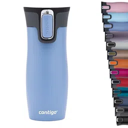 Contigo Blue Single Stainless Steel Printed Double Wall Vacuum Water Bottle-picture-33