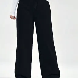 DENIM FIT Women Original Wide Leg High-Rise Jeans-picture-11