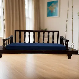 JAIRI TRADERS Brown Wooden Swings-picture-36