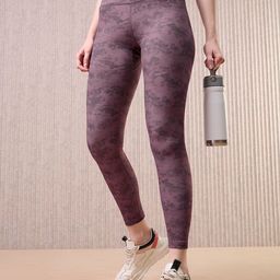 Technosport Women Printed Slim Fit Sports Tights With Elasto Plus-picture-46