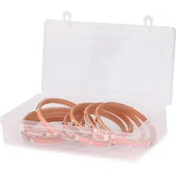 SOMIL Set Of 14 Stone-Studded Bangles image 3