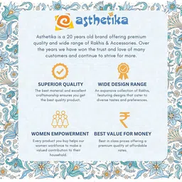 Asthetika Wraparound Rakhi image 2