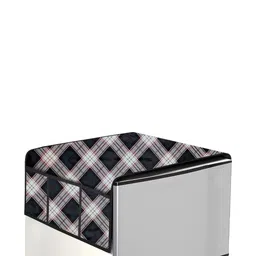 The Furnishing Tree Cream Plastic Refrigerator Cover image 5