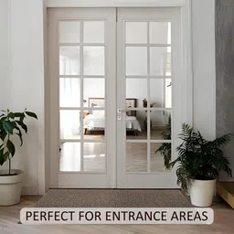 Myntra Elegant Homes Brown Textured Water Absorbing Doormat image 2