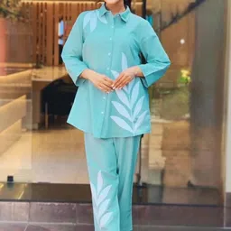 clothonus Shirt Collar Shirt With Trousers Co-Ords-picture-29