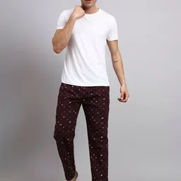 FLAMBOYANT Printed Mid Rise Lounge Pants-picture-16