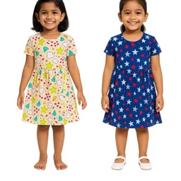 Veecap Girls Cream Dresses-picture-22