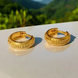 SHREE KRISHNA SHOPPING Gold-Plated Brass Earrings-image-92