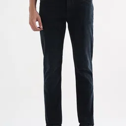 Arrow New York Men Pure Cotton Tapered Fit Mid-Rise Stretchable Jeans-picture-11