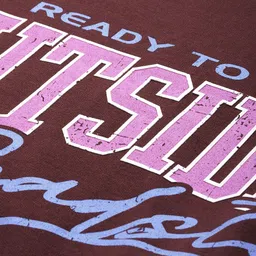 roadster Men Full Sleeve Printed Hooded Sweatshirt image 2