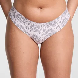 Victoria's Secret No-Show Floral Printed Low-Rise Thongs-image-97