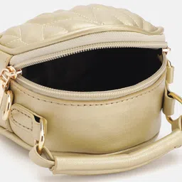 DressBerry Quilted Handheld Bag with Detachable Sling Strap image 5