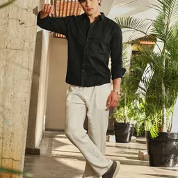 Campus Sutra Men Comfort Opaque Casual Shirt-picture-30