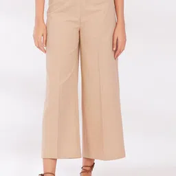KAIN Women High-Rise Culottes Trousers-image-33