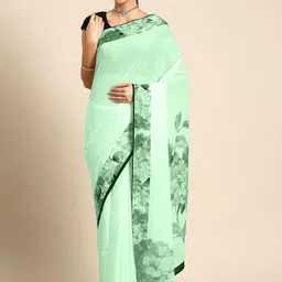 BUTA BUTI Floral Pure Cotton Saree-picture-22
