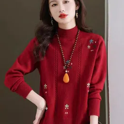 StyleCast Women Cashmere Pullover-image-10