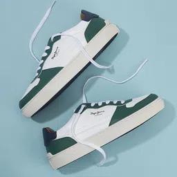 Pepe Jeans Men Colourblocked Sneakers-picture-9