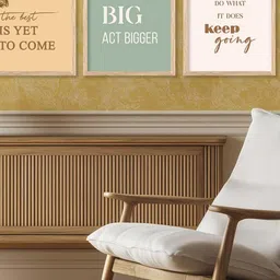 walllane Motivational Wall Art With Frame Home Decor Wall Painting For Living Room Office Bedroom image 5