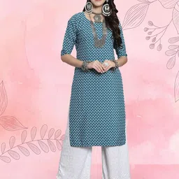 Ethnic basket Women Pack Of 2 Multicoloured Crepe Kurtas image 4