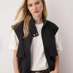 Trendyol Mandarin Collar Jacket-image-1