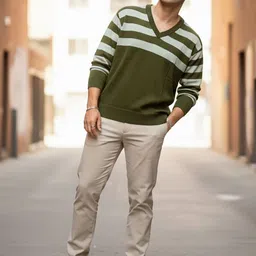 SZN Men Striped Pullover image 4