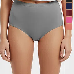 FiveFlag Pack Of 6 Mid-Rise Anti Bacterial Hipster Briefs-picture-27