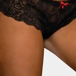 XENZA Pack Of 2 Mid-Rise Self-Designed Bikini Briefs - XN-2C-05338-WH-BK image 5