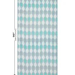 UNIQCHOICE Turquoise Blue Printed Mulmul Cotton Mild Winter 120 GSM Single Bed Dohar image 5