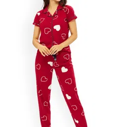 Lotik Women Printed Night suit-image-84