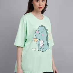 ABSOLUTE DEFENSE Printed Pockets Cotton T-shirt-image-3