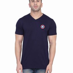 BEYOU FASHION V-Neck Short Sleeves Slim Fit Casual Tshirt-picture-5