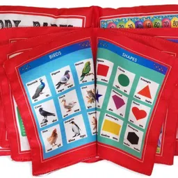 bjik Baby Learning Printed Velvet Pillow/Cushion/Toys/Soft Toys/Toddler Pillow-picture-25